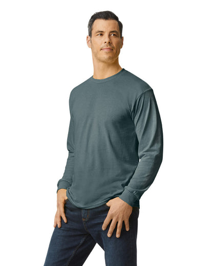 Unisex Heavy Cotton™ Long-Sleeve T-Shirt - Dark Heather