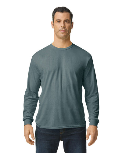 Unisex Heavy Cotton™ Long-Sleeve T-Shirt - Dark Heather