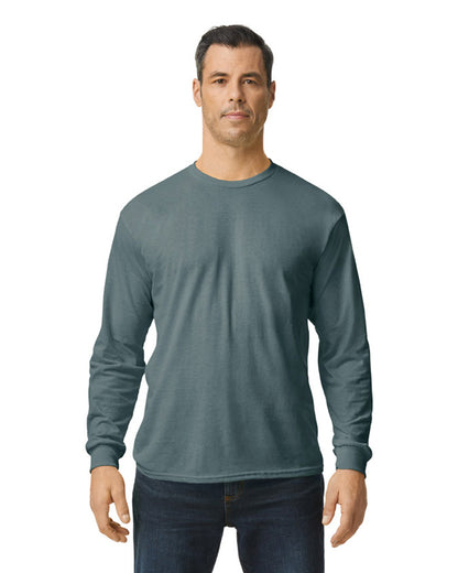 Unisex Heavy Cotton™ Long-Sleeve T-Shirt - Dark Heather