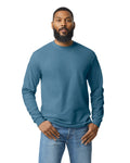 Unisex Heavy Cotton™ Long-Sleeve T-Shirt - Indigo Blue