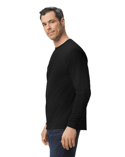 Unisex Heavy Cotton™ Long-Sleeve T-Shirt - Black