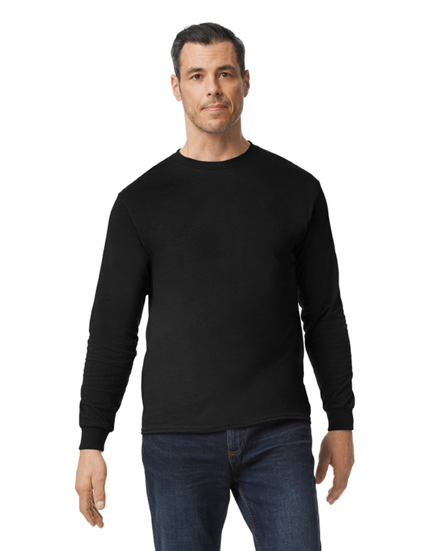 Unisex Heavy Cotton™ Long-Sleeve T-Shirt - Black