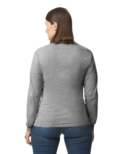 Unisex Heavy Cotton™ Long-Sleeve T-Shirt - Sport Gray