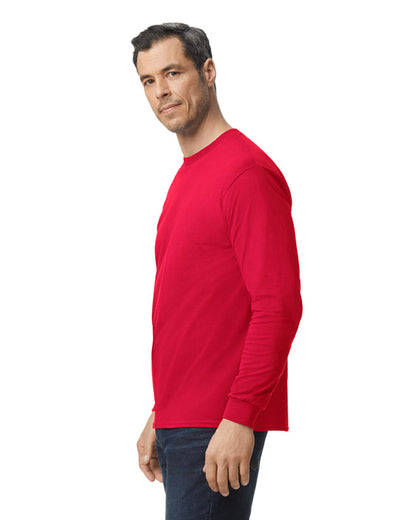 Unisex Heavy Cotton™ Long-Sleeve T-Shirt - Red