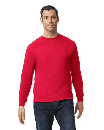 Unisex Heavy Cotton™ Long-Sleeve T-Shirt - Red