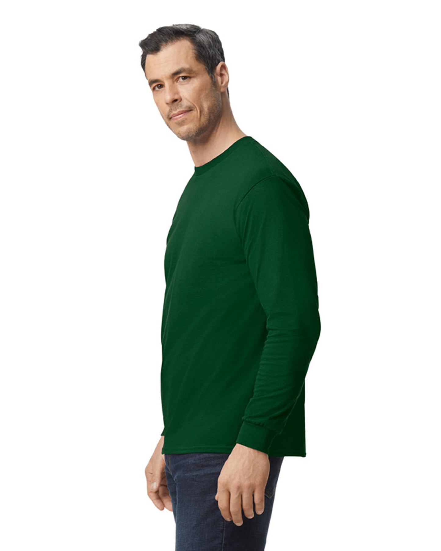 Unisex Heavy Cotton™ Long-Sleeve T-Shirt - Forest