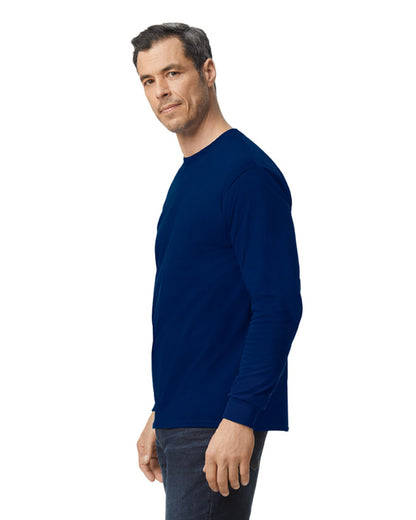 Unisex Heavy Cotton™ Long-Sleeve T-Shirt - Navy