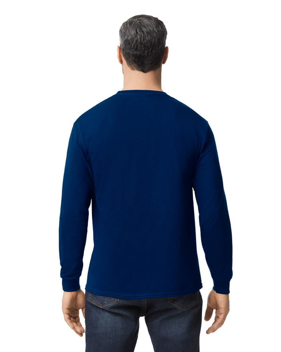 Unisex Heavy Cotton™ Long-Sleeve T-Shirt - Navy