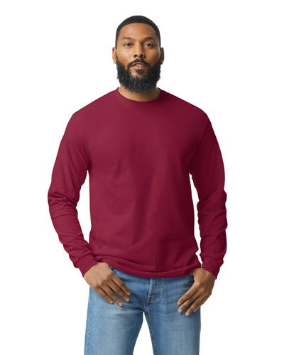 Unisex Heavy Cotton™ Long-Sleeve T-Shirt - Garnet