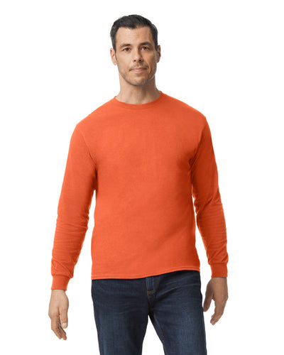 Unisex Heavy Cotton™ Long-Sleeve T-Shirt - Orange