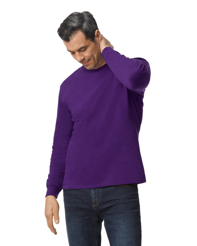 Unisex Heavy Cotton™ Long-Sleeve T-Shirt - Purple