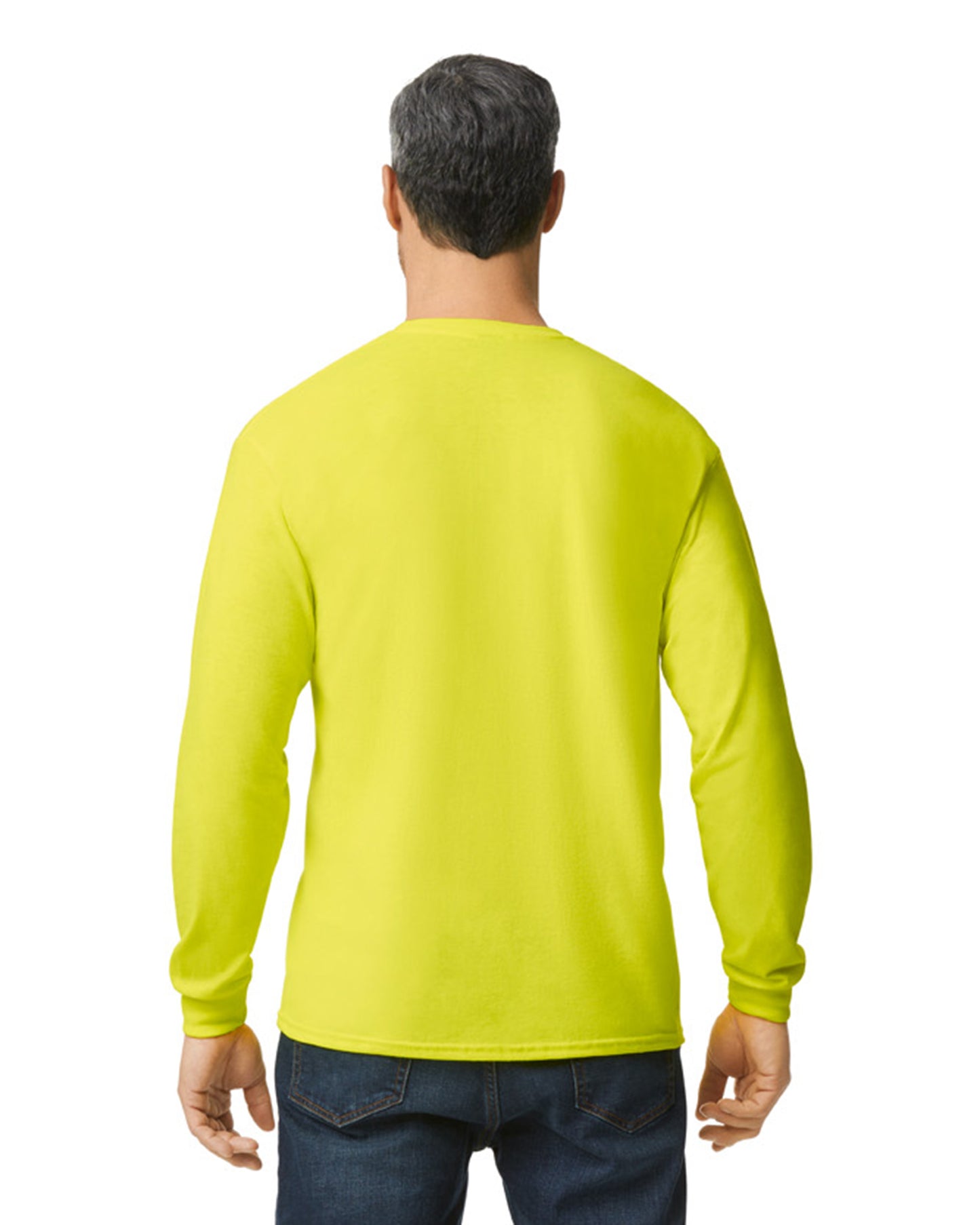 Unisex Heavy Cotton™ Long-Sleeve T-Shirt - Safety Green