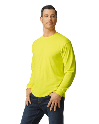 Unisex Heavy Cotton™ Long-Sleeve T-Shirt - Safety Green