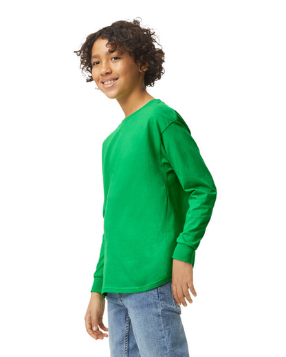 Youth Heavy Cotton™ Long-Sleeve T-Shirt - Irish Green