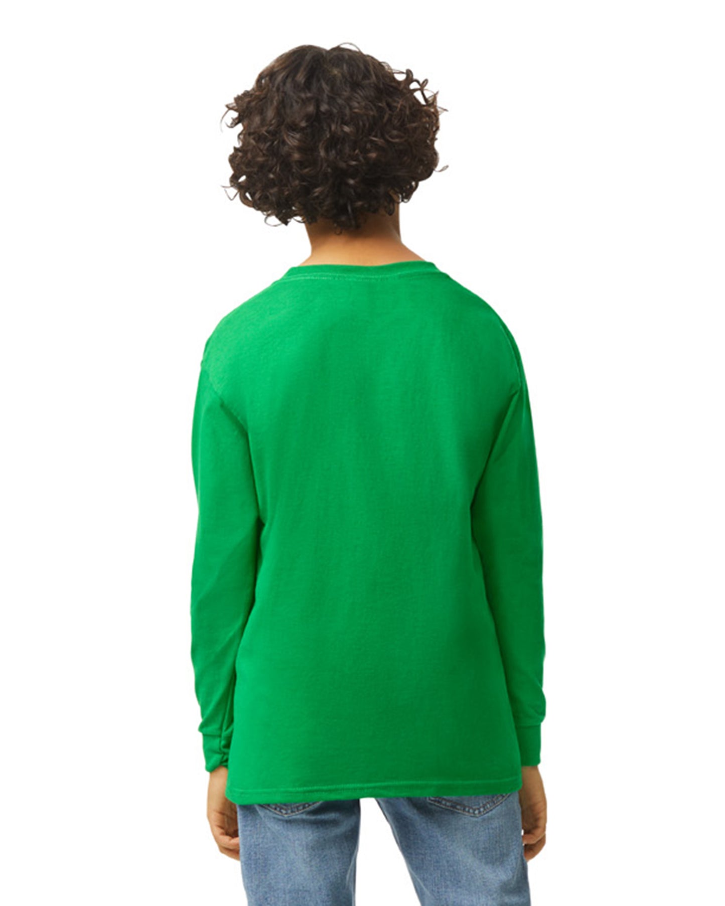 Youth Heavy Cotton™ Long-Sleeve T-Shirt - Irish Green