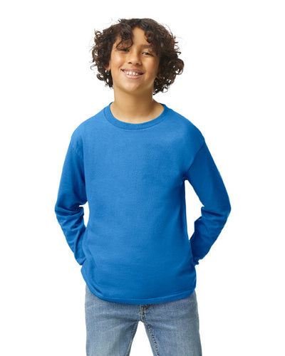 Youth Heavy Cotton™ Long-Sleeve T-Shirt - Royal