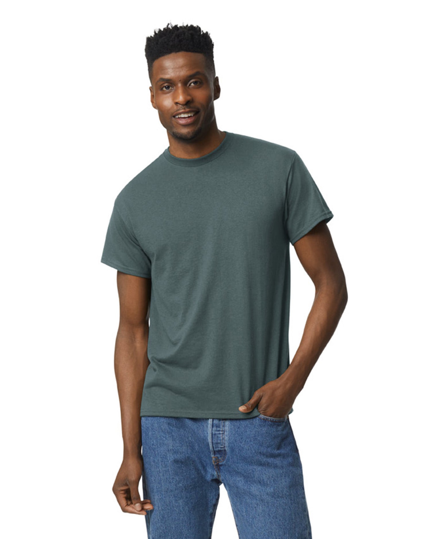 Unisex 50/50 T-Shirt - Dark Heather