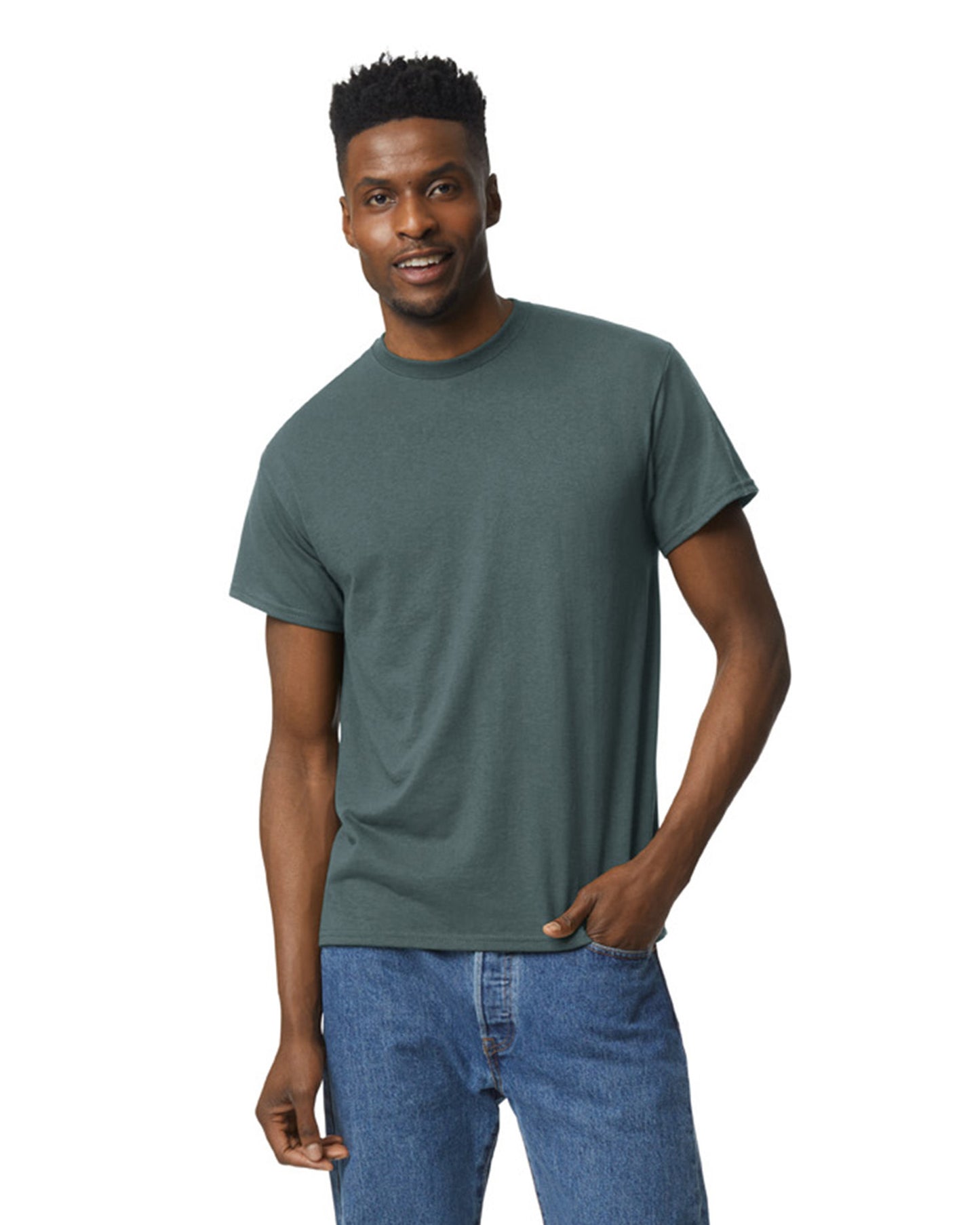 Unisex 50/50 T-Shirt - Dark Heather