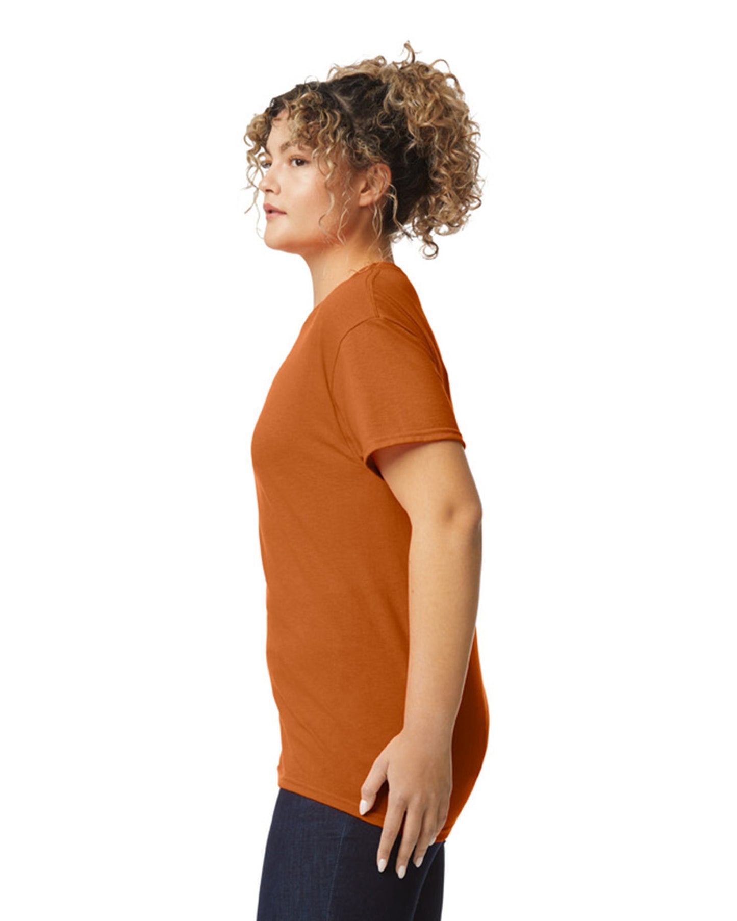 Unisex 50/50 T-Shirt - Texas Orange