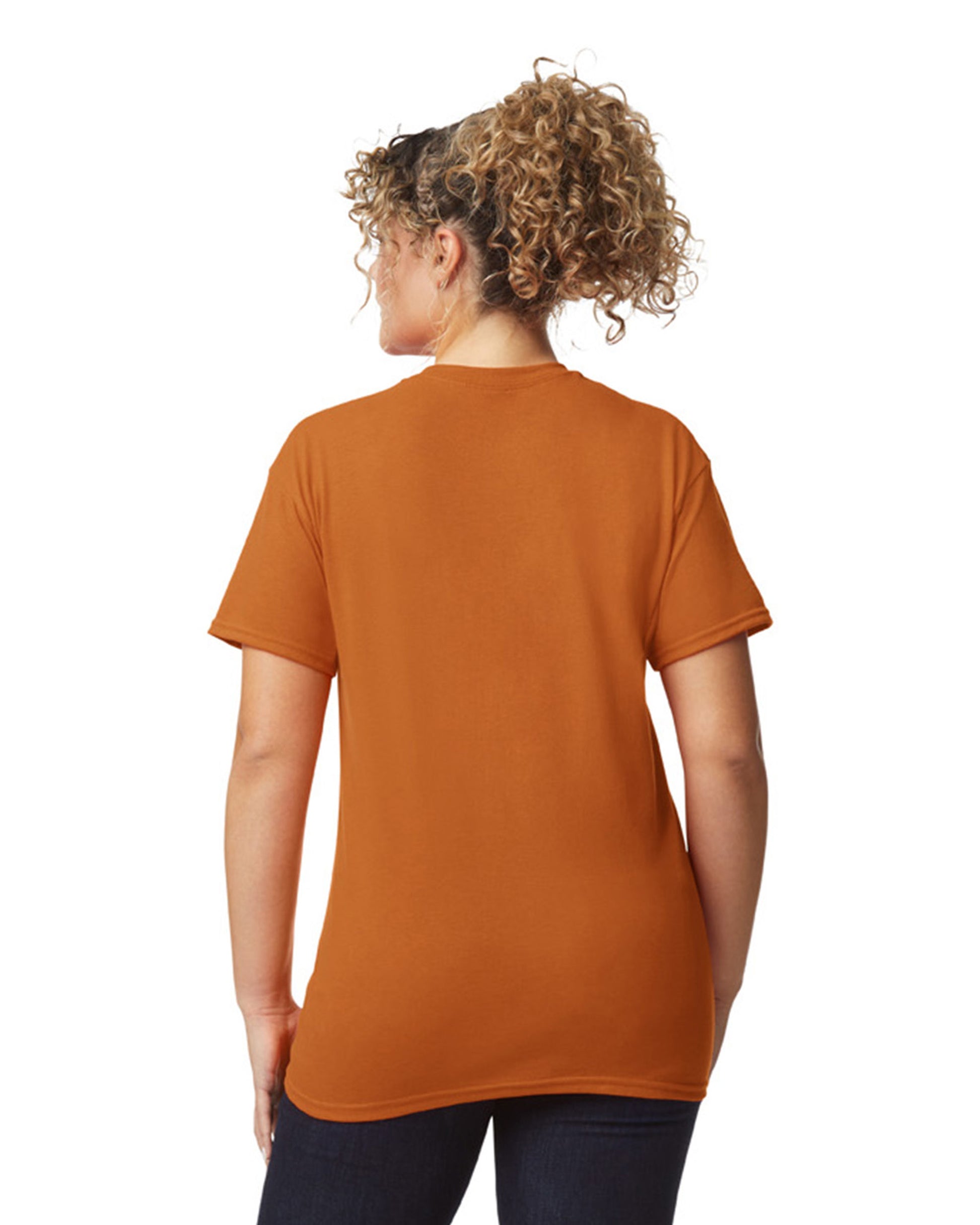 Unisex 50/50 T-Shirt - Texas Orange