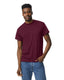 Gildan G800 - Unisex 50/50 T-Shirt - Dark Maroon