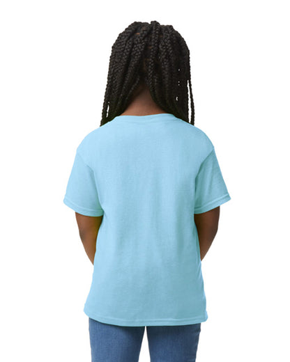 Youth 50/50 T-Shirt - Light Blue