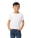 Gildan G800B - Youth 50/50 T-Shirt - White