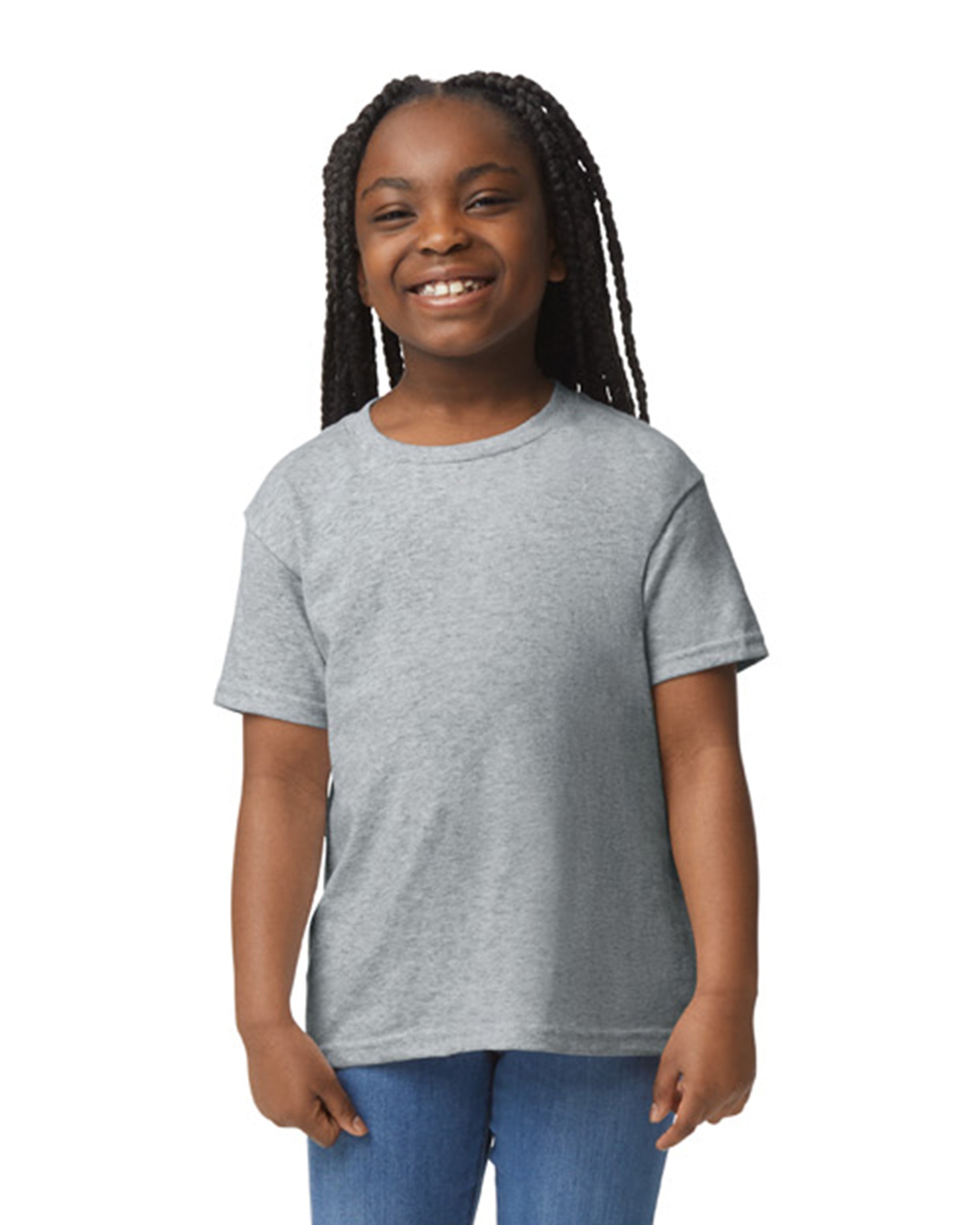 Youth 50/50 T-Shirt - Gravel
