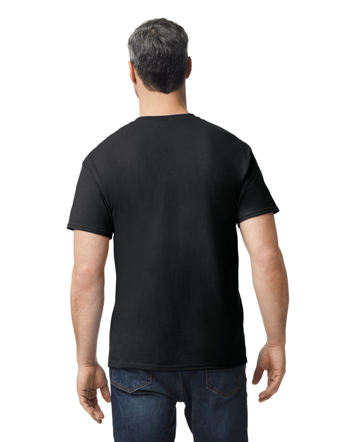 Unisex 50/50 Pocket T-Shirt - Black