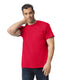 Gildan G830 - Unisex 50/50 Pocket T-Shirt - Red