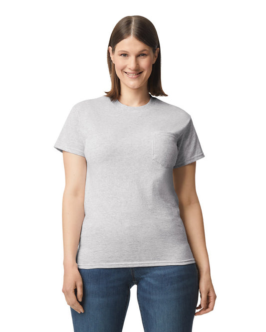Unisex 50/50 Pocket T-Shirt - Ash