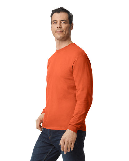Unisex 50/50 Long-Sleeve T-Shirt - Orange