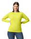 Gildan G840 - Unisex 50/50 Long-Sleeve T-Shirt - Safety Green