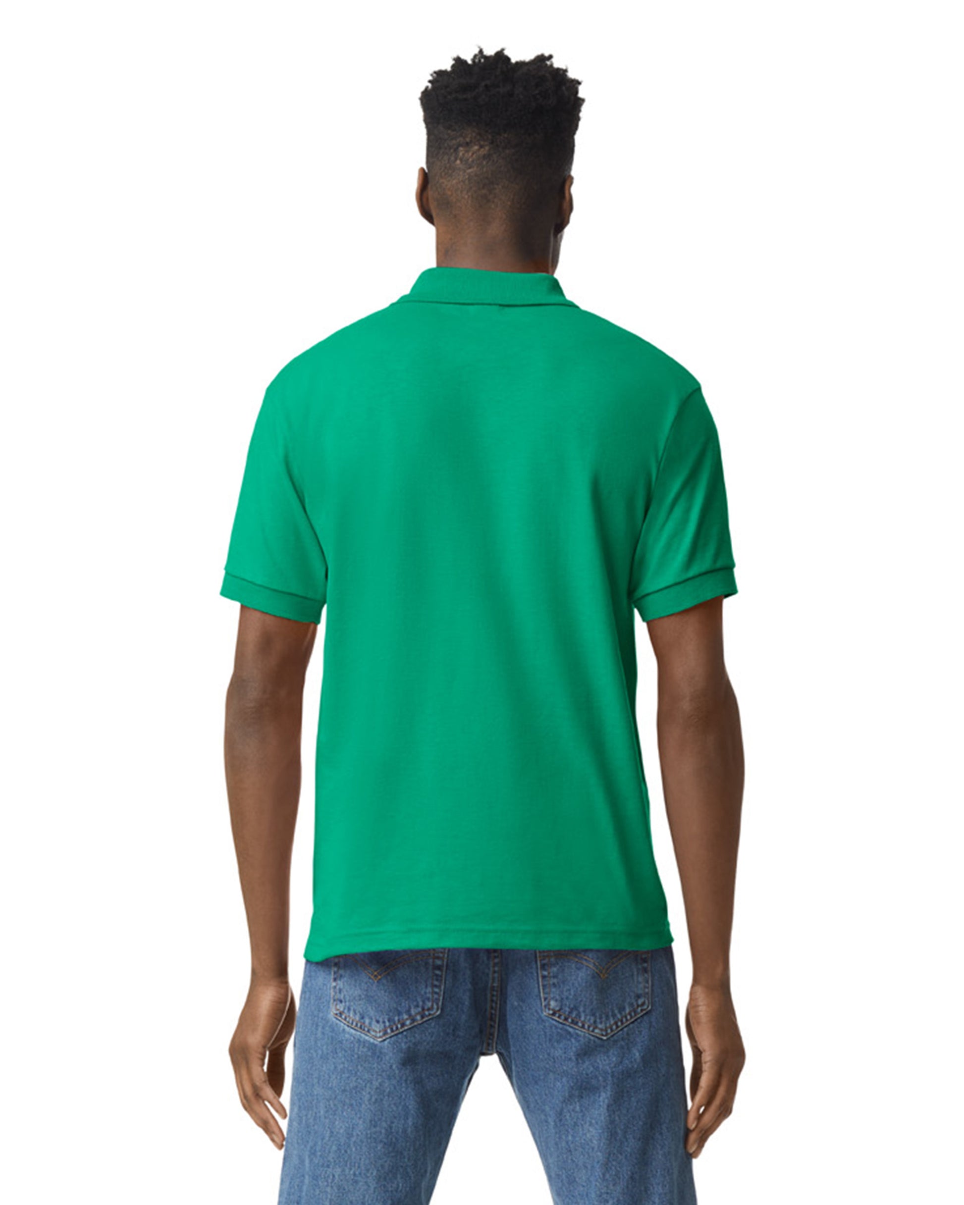 Unisex 50/50 Jersey Polo - Kelly Green