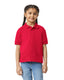 Gildan G880B - Youth 50/50 Jersey Polo - Red