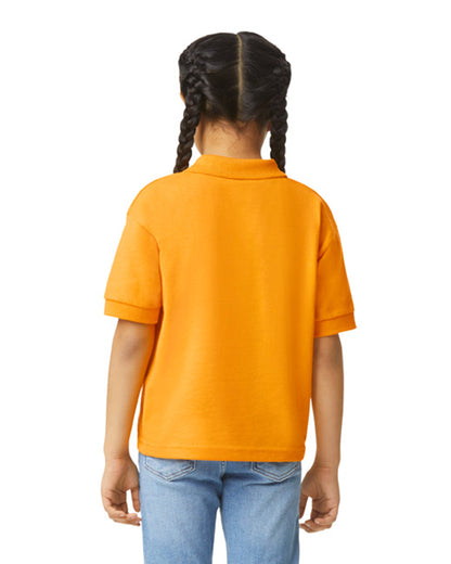 Youth 50/50 Jersey Polo - Gold