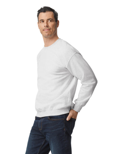 Unisex DryBlend® 50/50 Fleece Crew - Ash