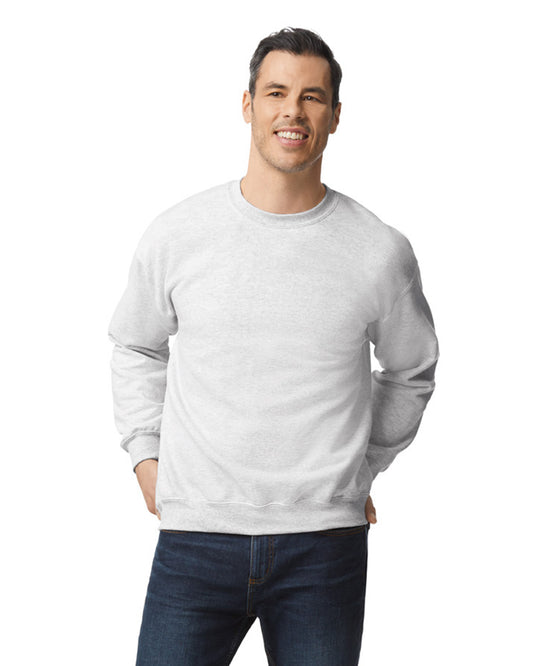 Unisex DryBlend® 50/50 Fleece Crew - Ash