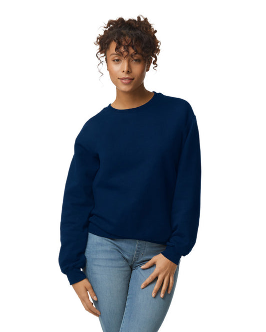 Unisex DryBlend® 50/50 Fleece Crew - Navy