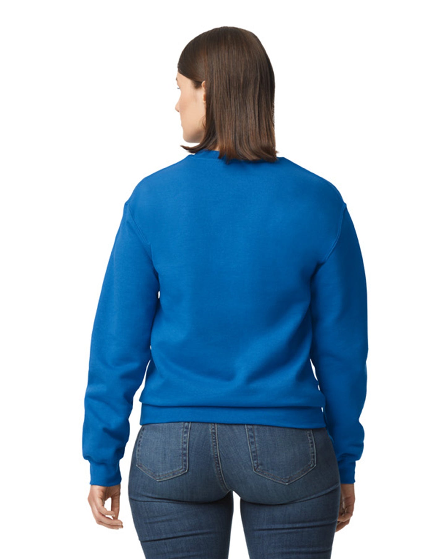 Unisex DryBlend® 50/50 Fleece Crew - Royal