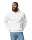 Gildan G125 - Unisex DryBlend®  50/50 Hoodie - White