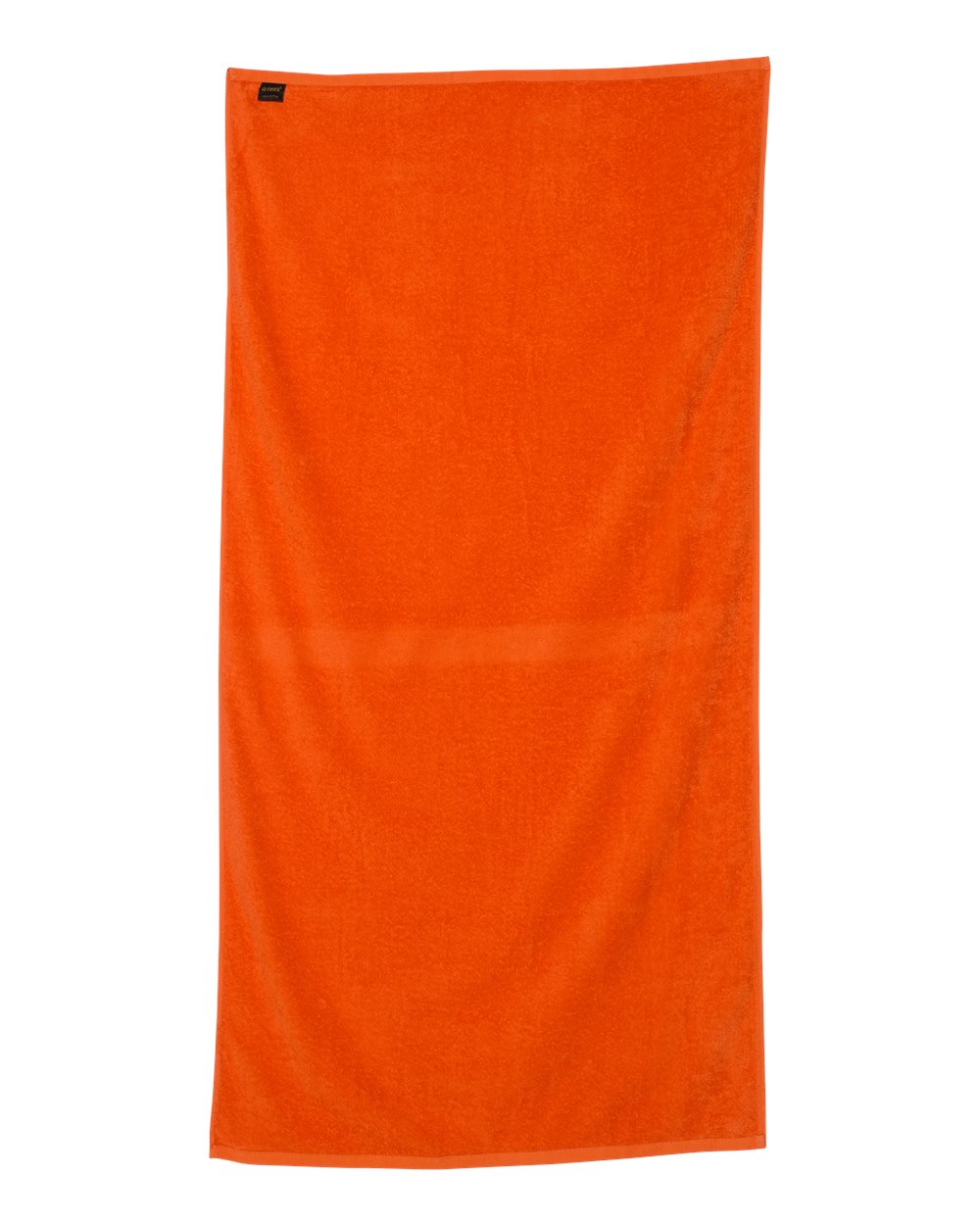 Velour Beach Towel - Orange
