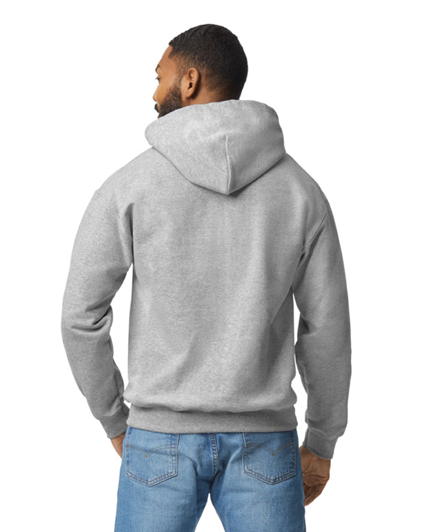 Unisex DryBlend®  50/50 Hoodie - Sport Gray
