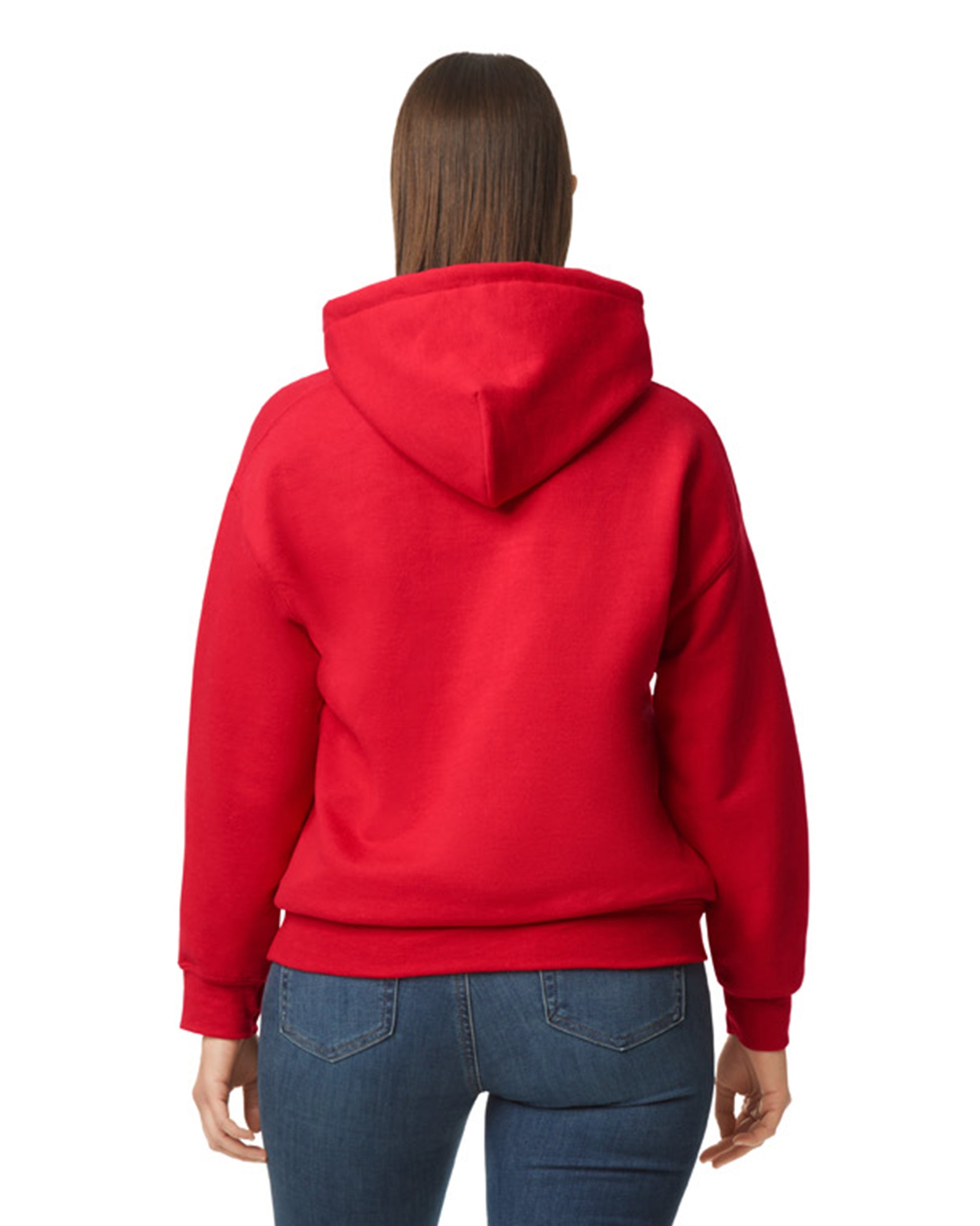 Unisex DryBlend®  50/50 Hoodie - Red