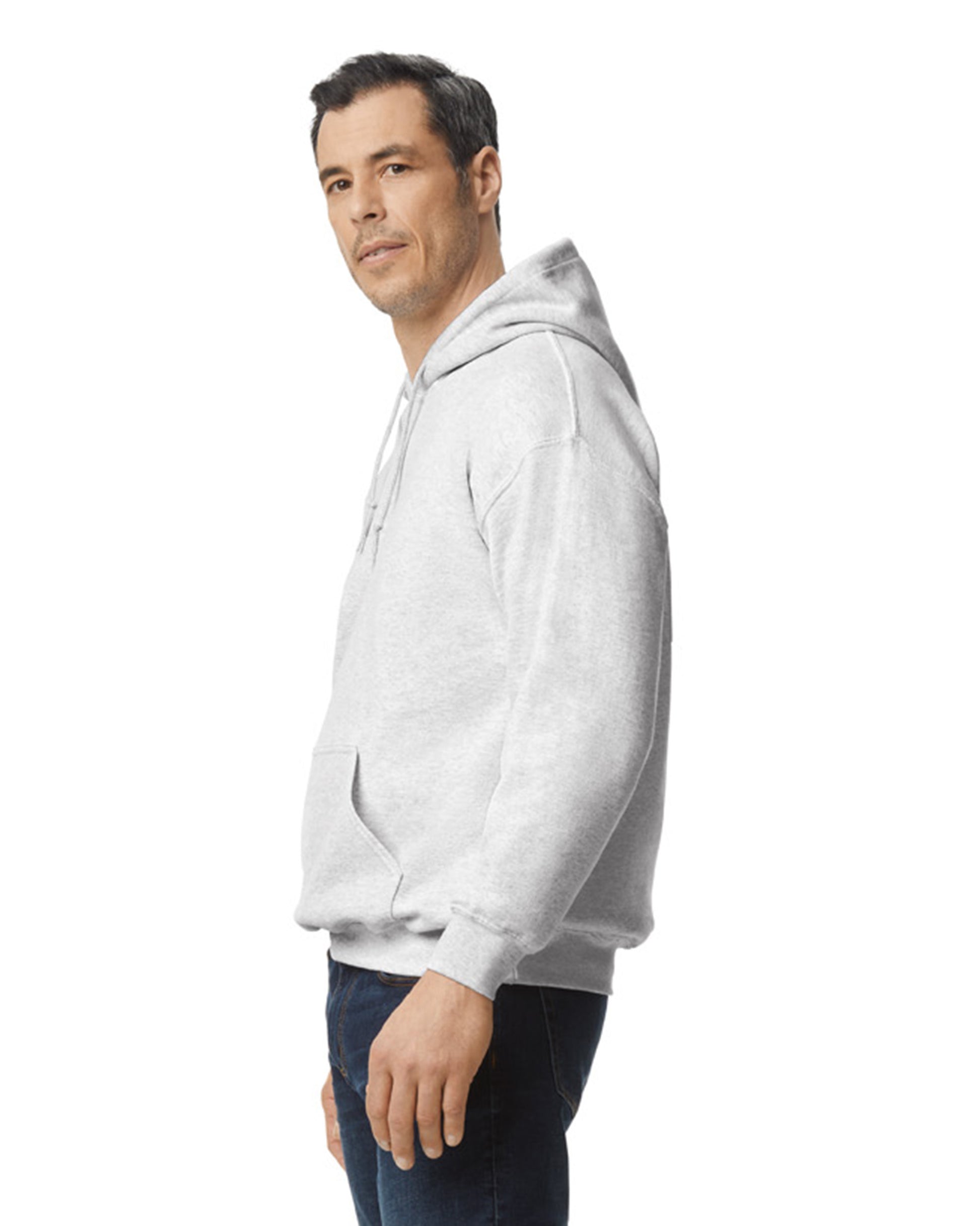 Unisex DryBlend®  50/50 Hoodie - Ash