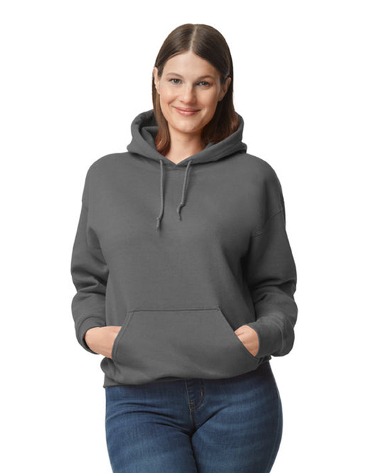 Unisex DryBlend®  50/50 Hoodie - Charcoal