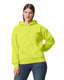 Gildan G125 - Unisex DryBlend®  50/50 Hoodie - High Viz Safety Green
