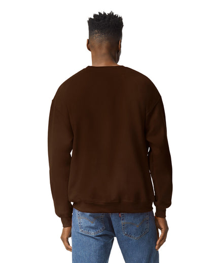 Unisex Heavy Blend���  50/50 Fleece Crew - Dark Chocolate