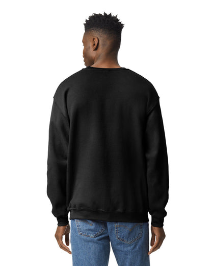 Unisex Heavy Blend���  50/50 Fleece Crew - Black