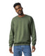 Gildan G180 - Unisex Heavy Blend���  50/50 Fleece Crew - Military Green